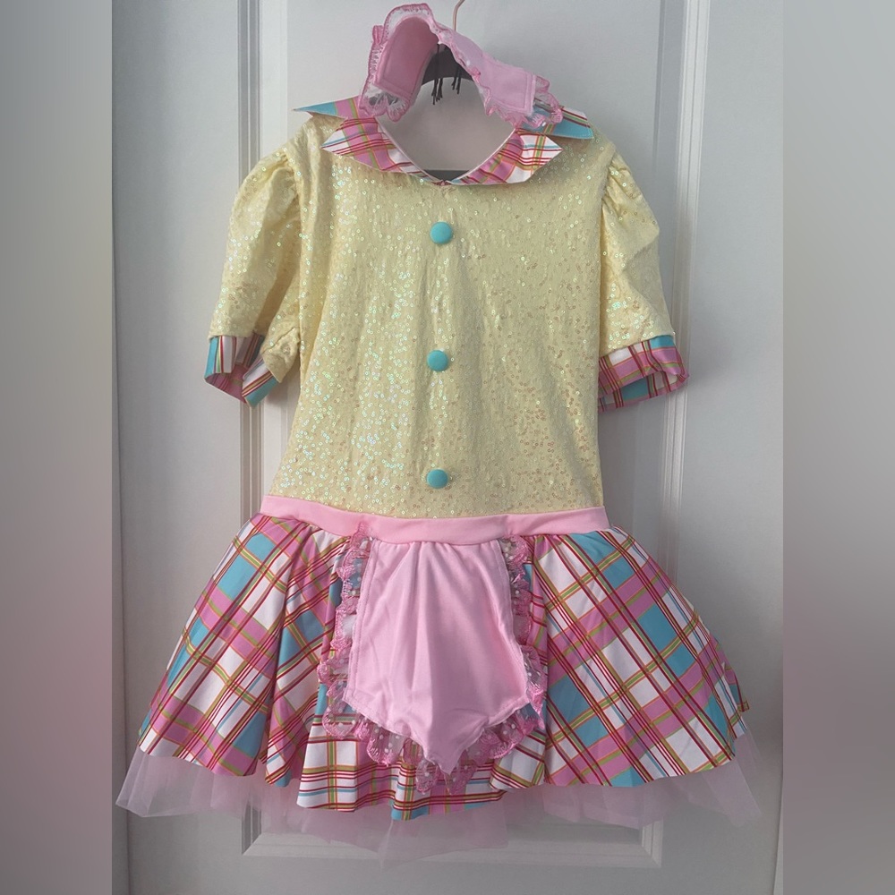 Waitress dance costume. XXLC